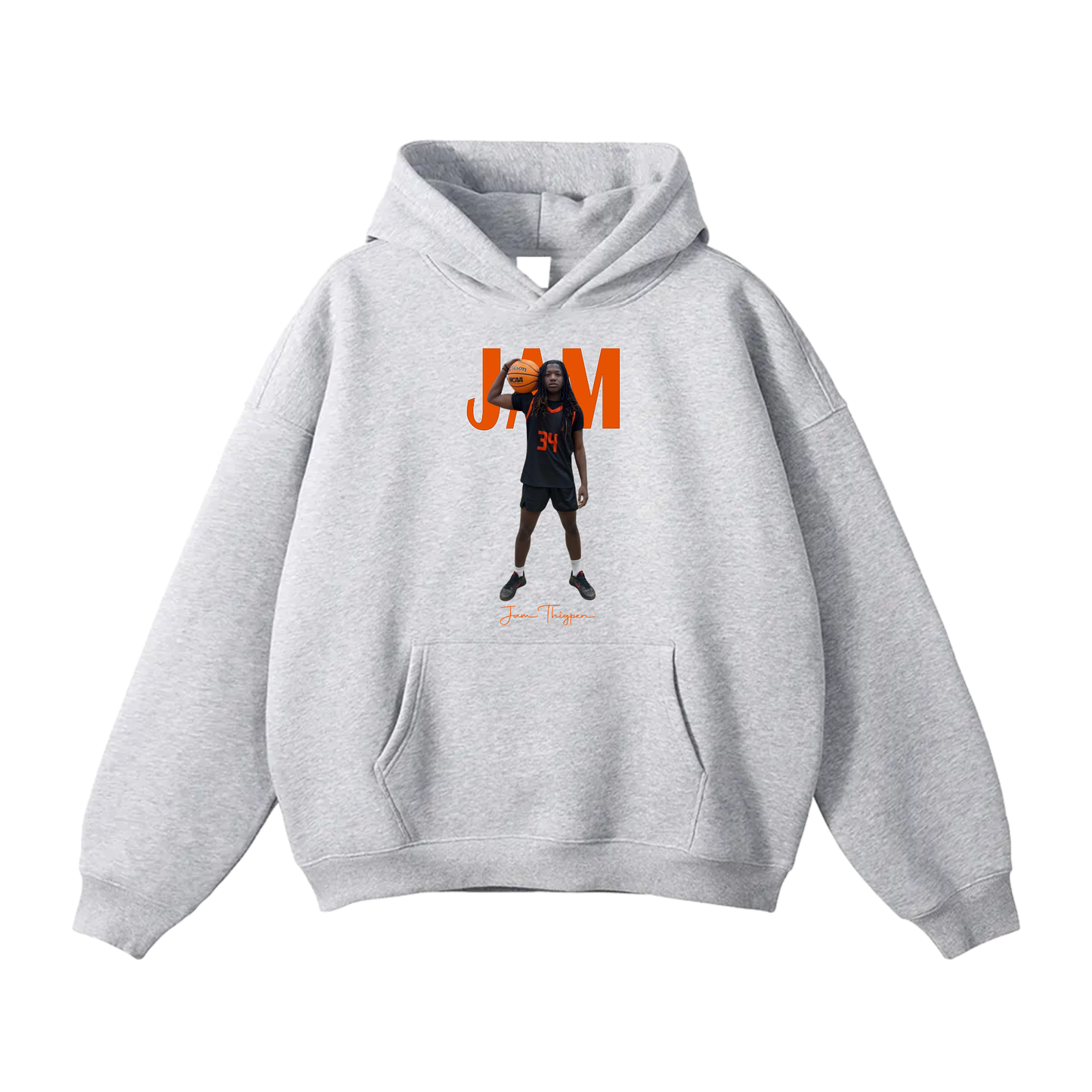 Jam Thigpen Oversize Fleeced Hoodie
