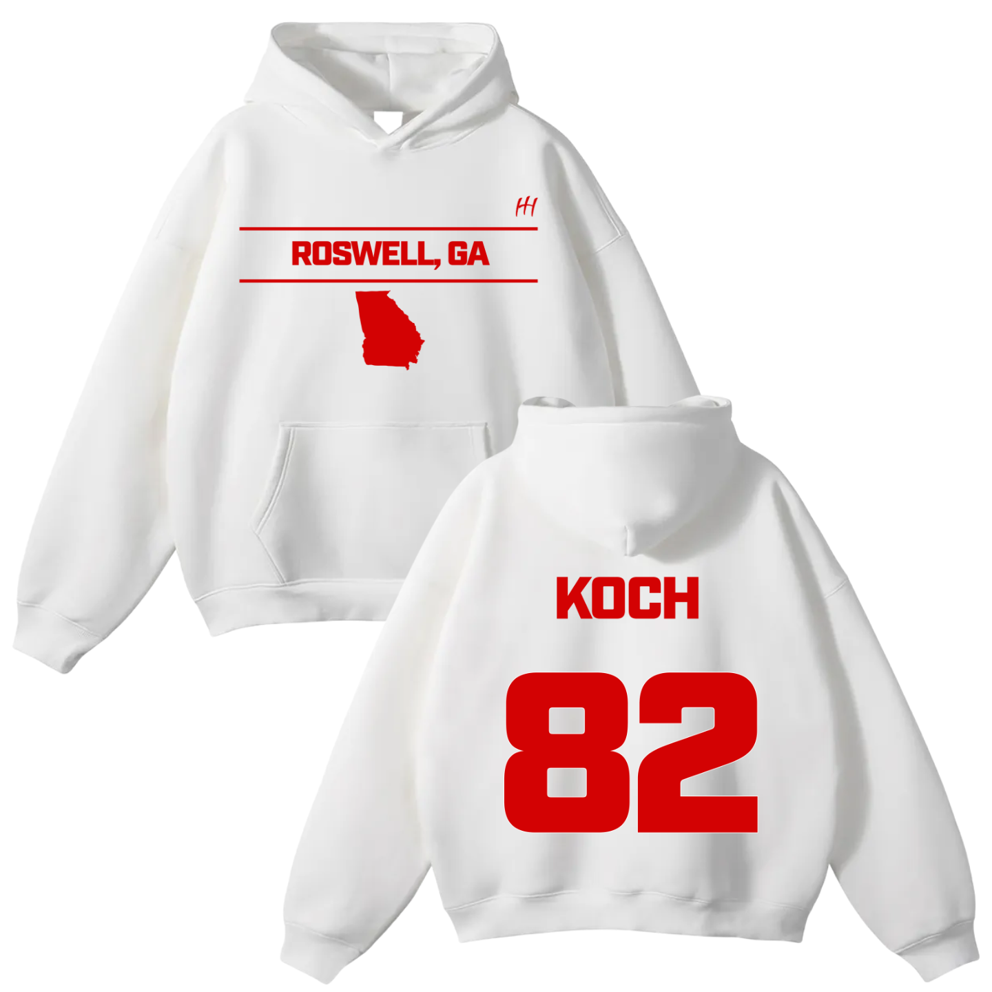 Lawson Koch Oversize Fleeced Hoodie