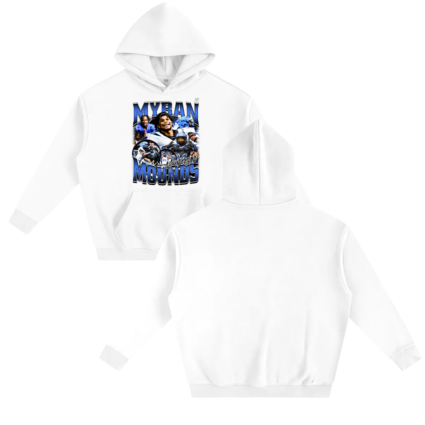 Myran Mounds Oversize Fleeced Hoodie