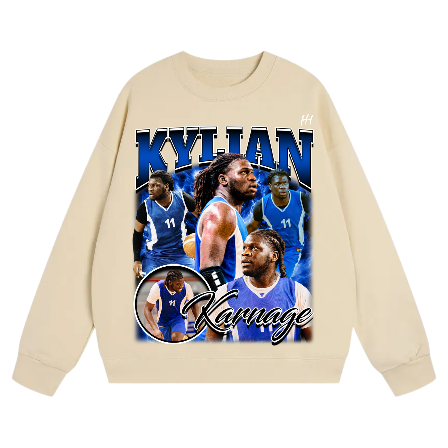 Kylian Heavyweight Crewneck Sweatshirt