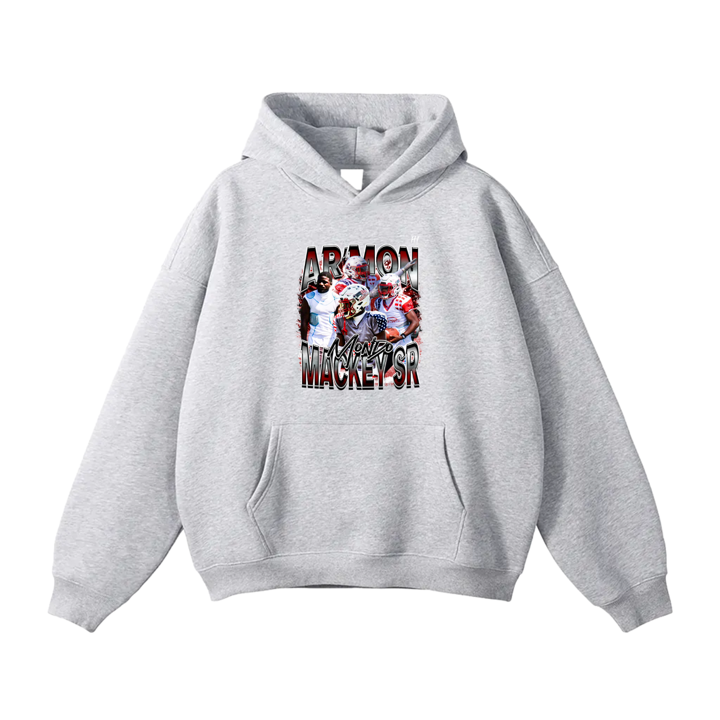 Ar’Mon Mackey Sr Oversize Fleeced Hoodie