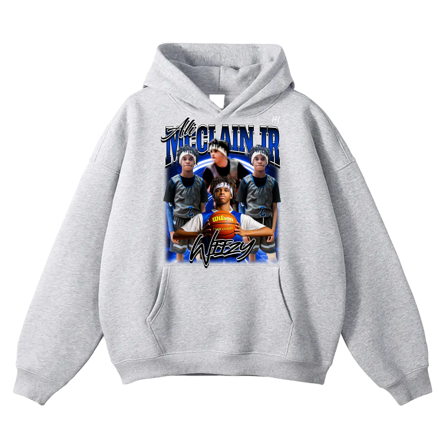 Ali McClain Jr Oversize Fleeced Hoodie