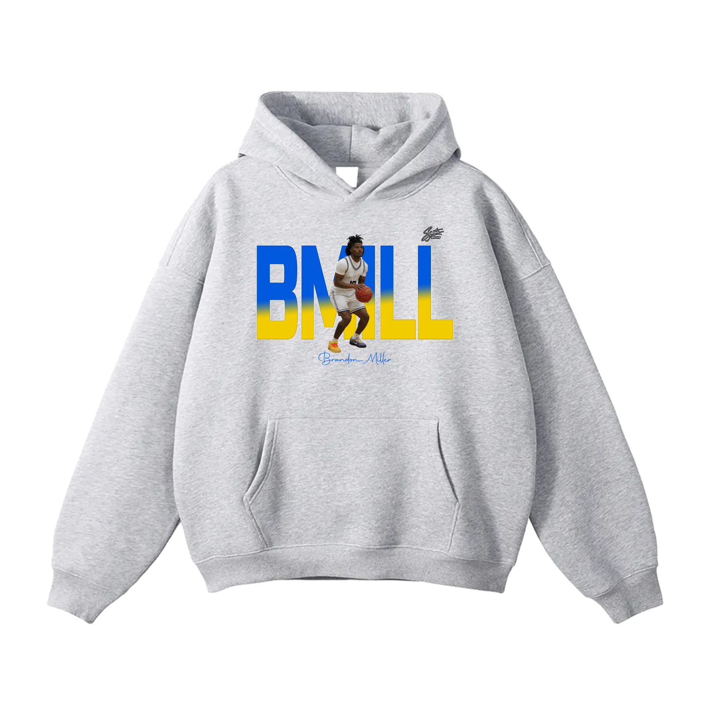 Brandon Miller Oversize Fleeced Hoodie