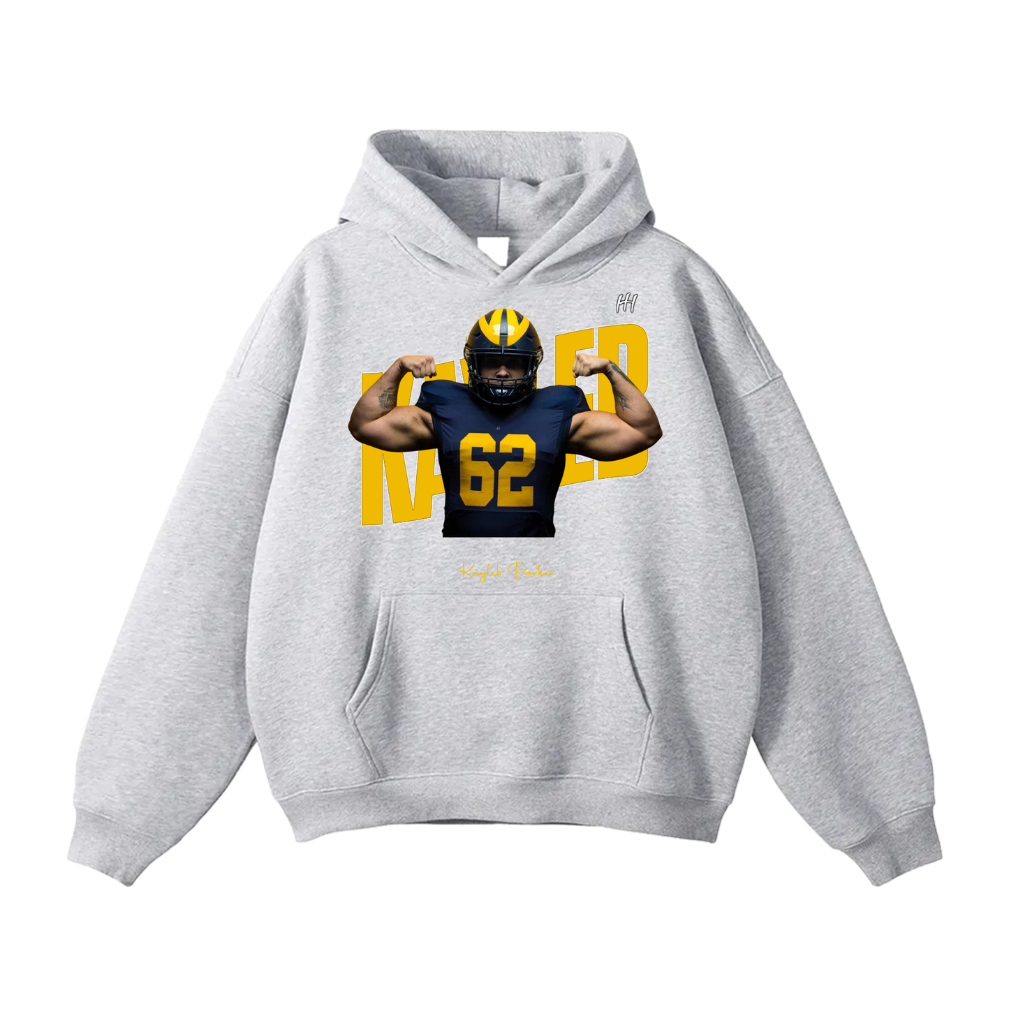 Kayleb Parker Oversize Fleeced Hoodie
