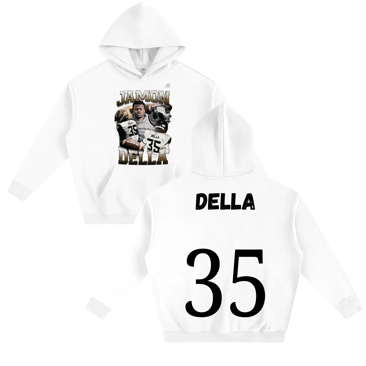 Jamon Della Oversize Fleeced Hoodie