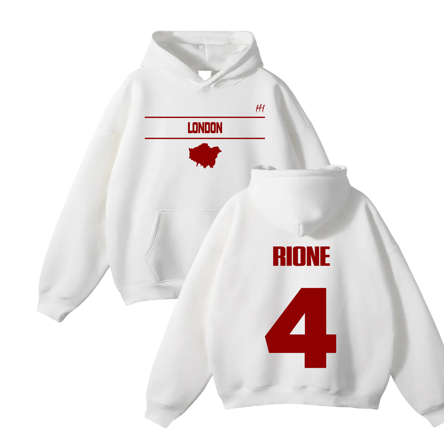 Rione Defreitas Oversize Fleeced Hoodie
