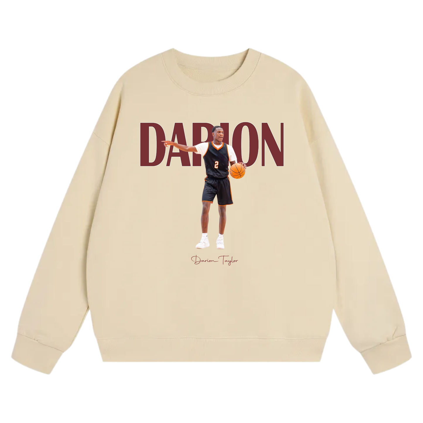 Darion Taylor Heavyweight Crewneck Sweatshirt