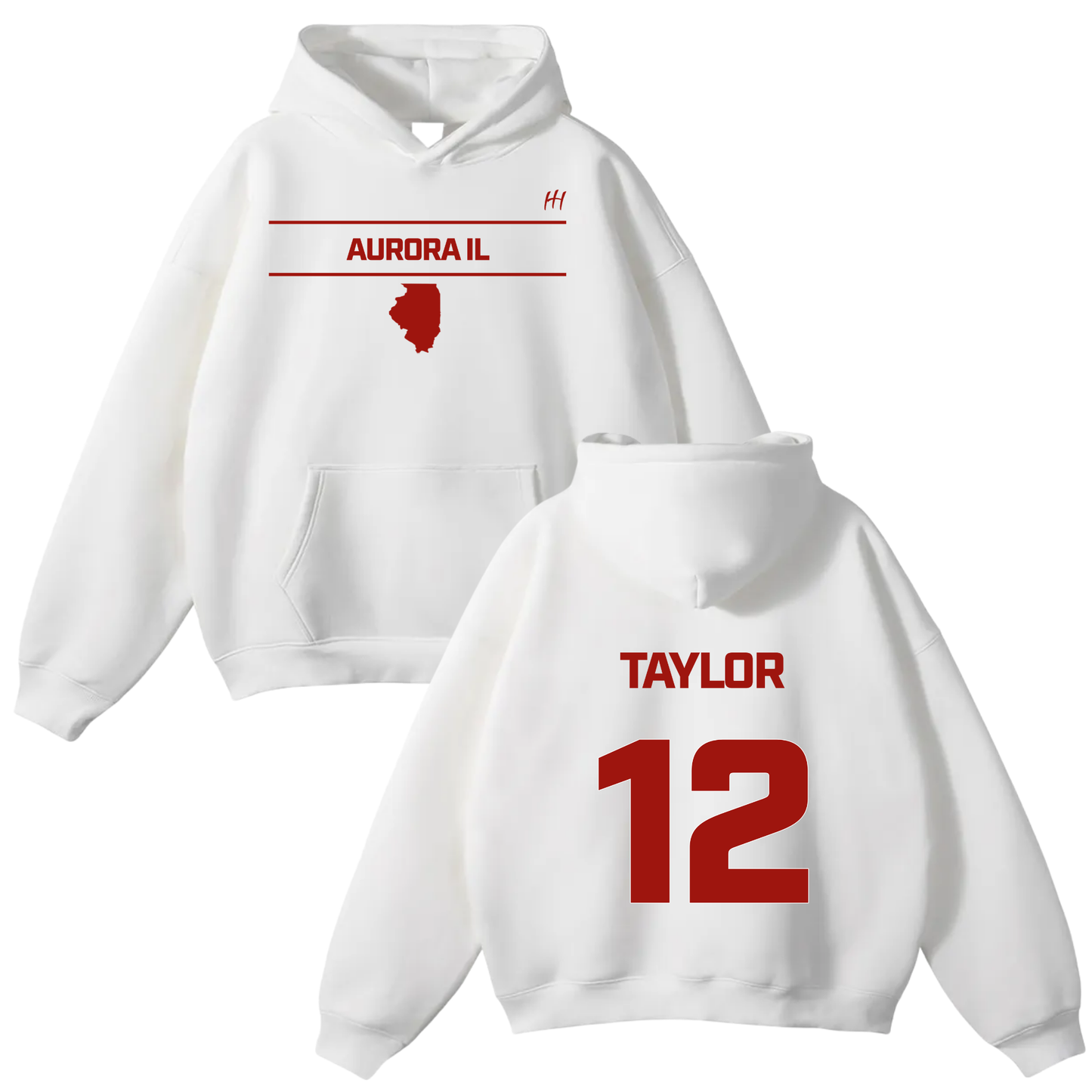 Taylor Wiseman Oversize Fleeced Hoodie