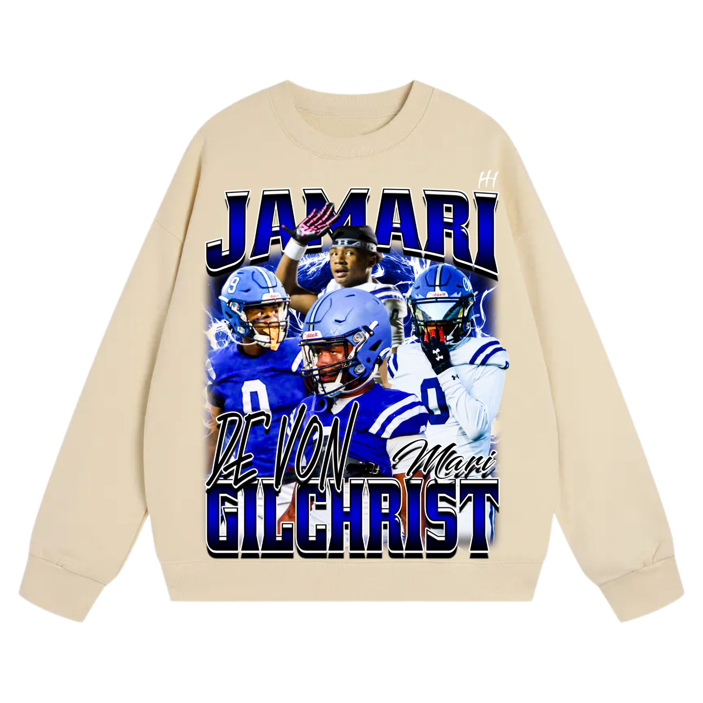 Jamari De'von Gilchrist Heavyweight Crewneck Sweatshirt