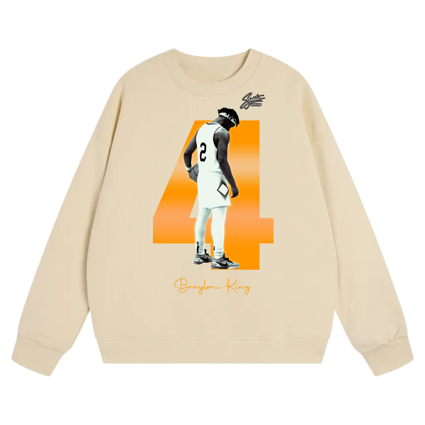 Braylon King Heavyweight Crewneck Sweatshirt