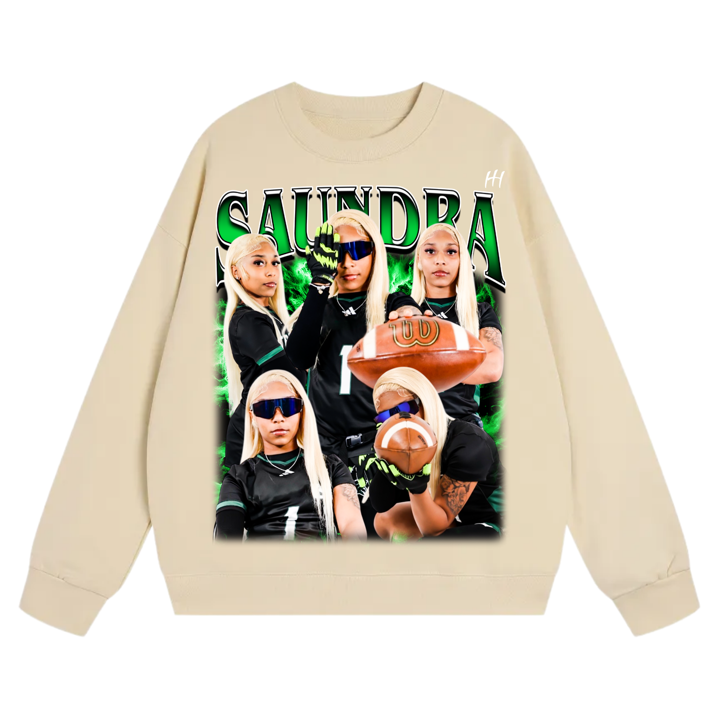 Saundra Heavyweight Crewneck Sweatshirt
