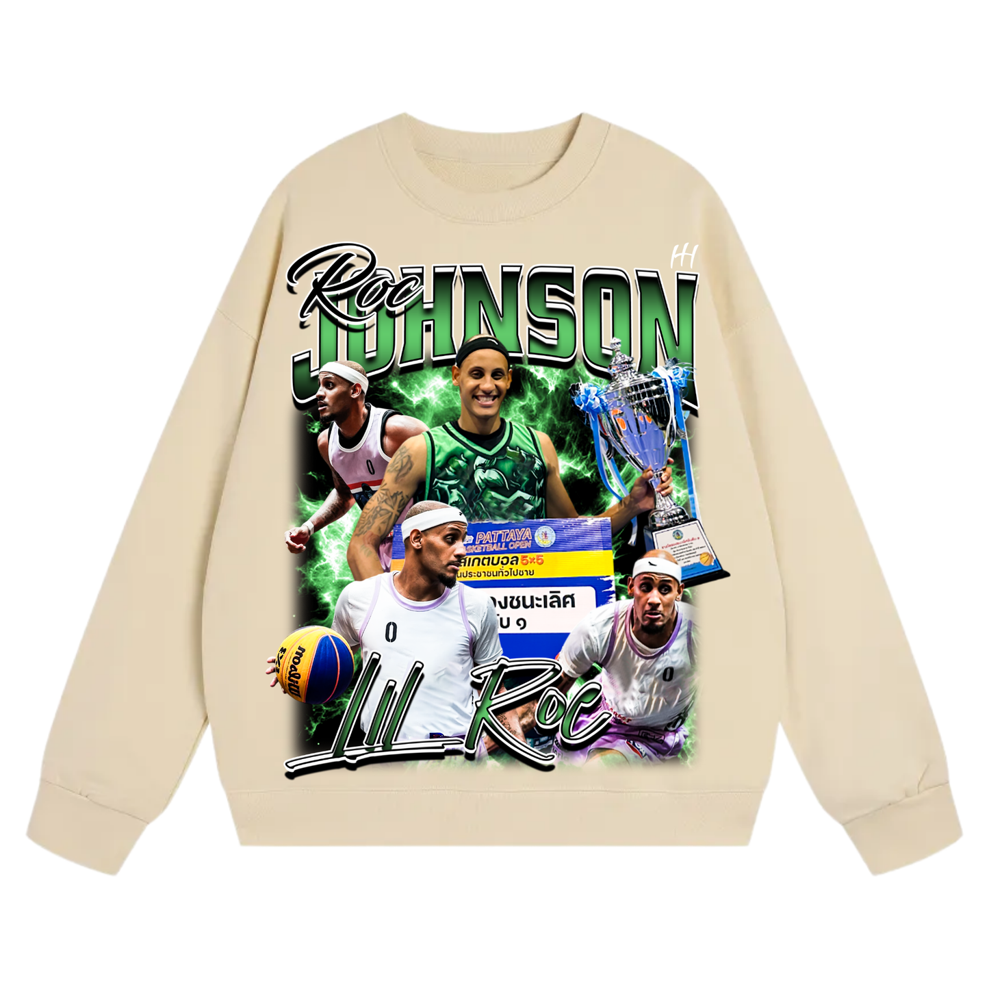Roc Johnson Heavyweight Crewneck Sweatshirt