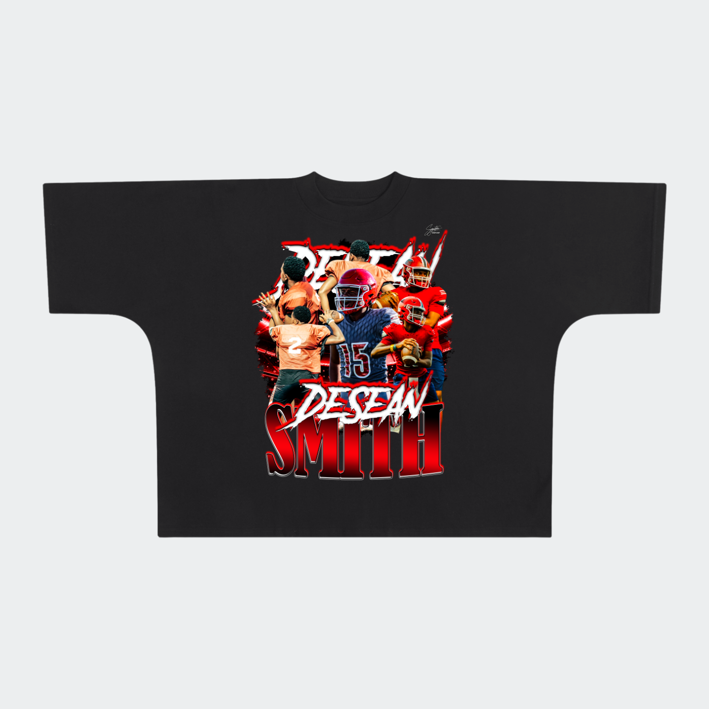 DeSean Smith Premium Drop Shoulder/Boxy Tee