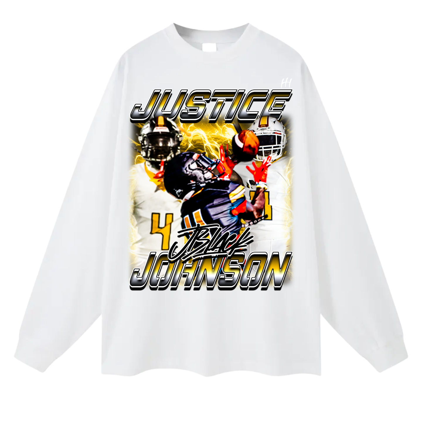 Justice Johnson Long Sleeve Tee
