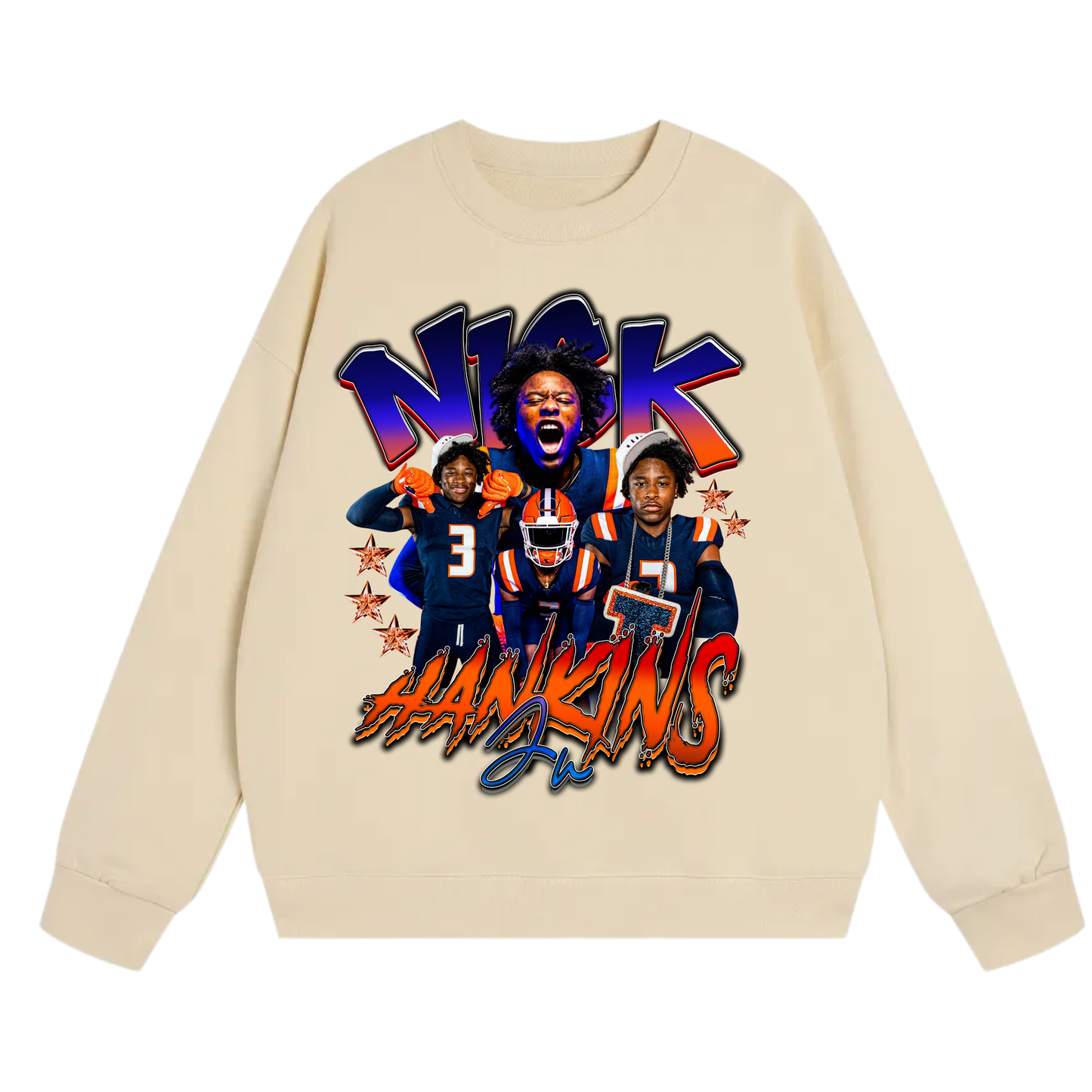 Nick Hankins Jr Heavyweight Crewneck Sweatshirt