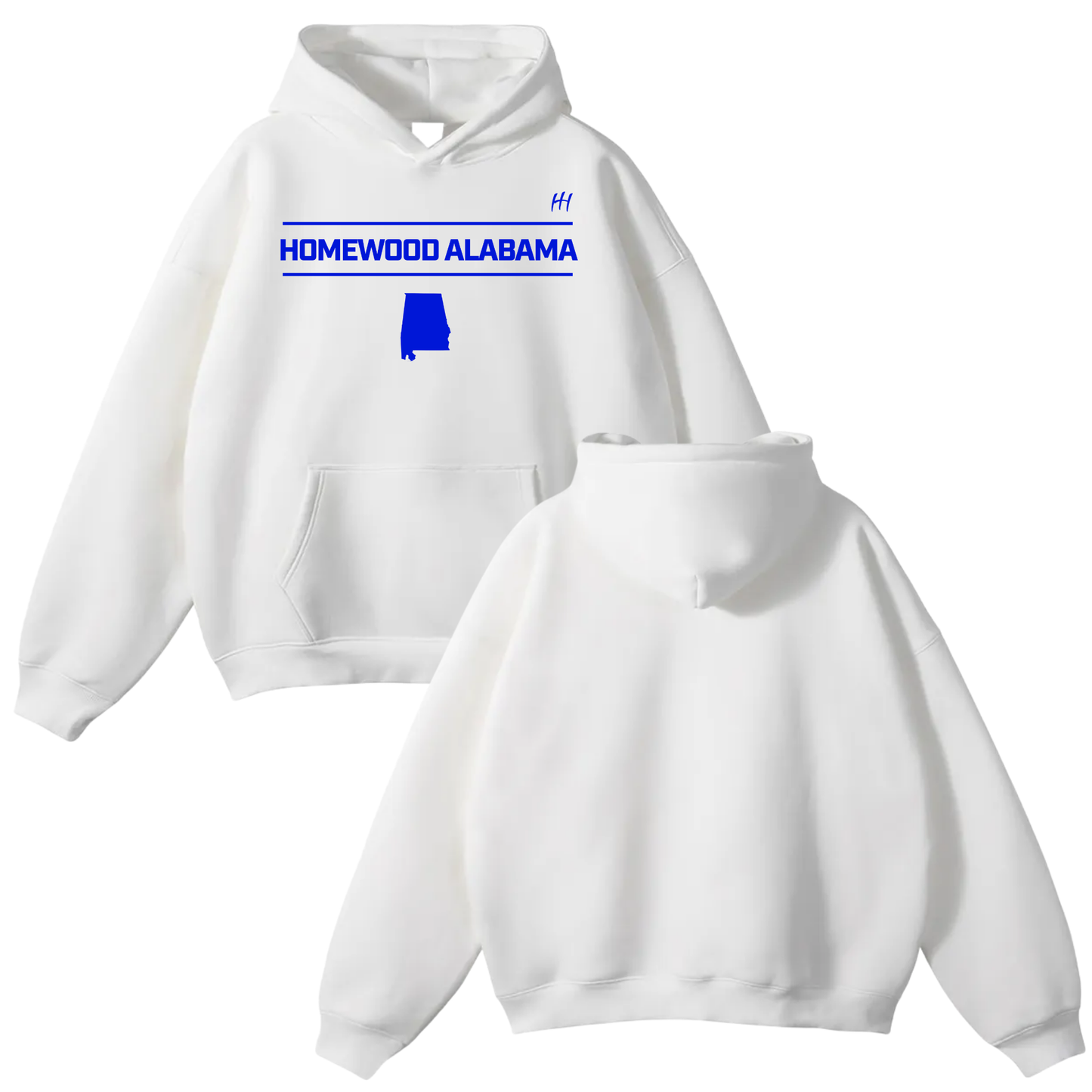 Bardon King Jr Oversize Fleeced Hoodie