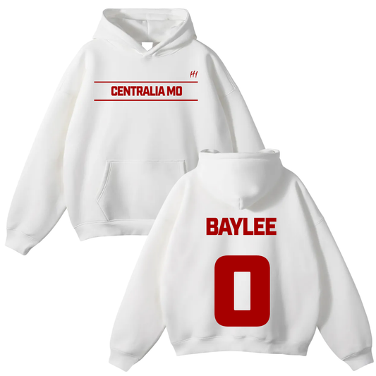 Baylee Beard Oversize Fleeced Hoodie