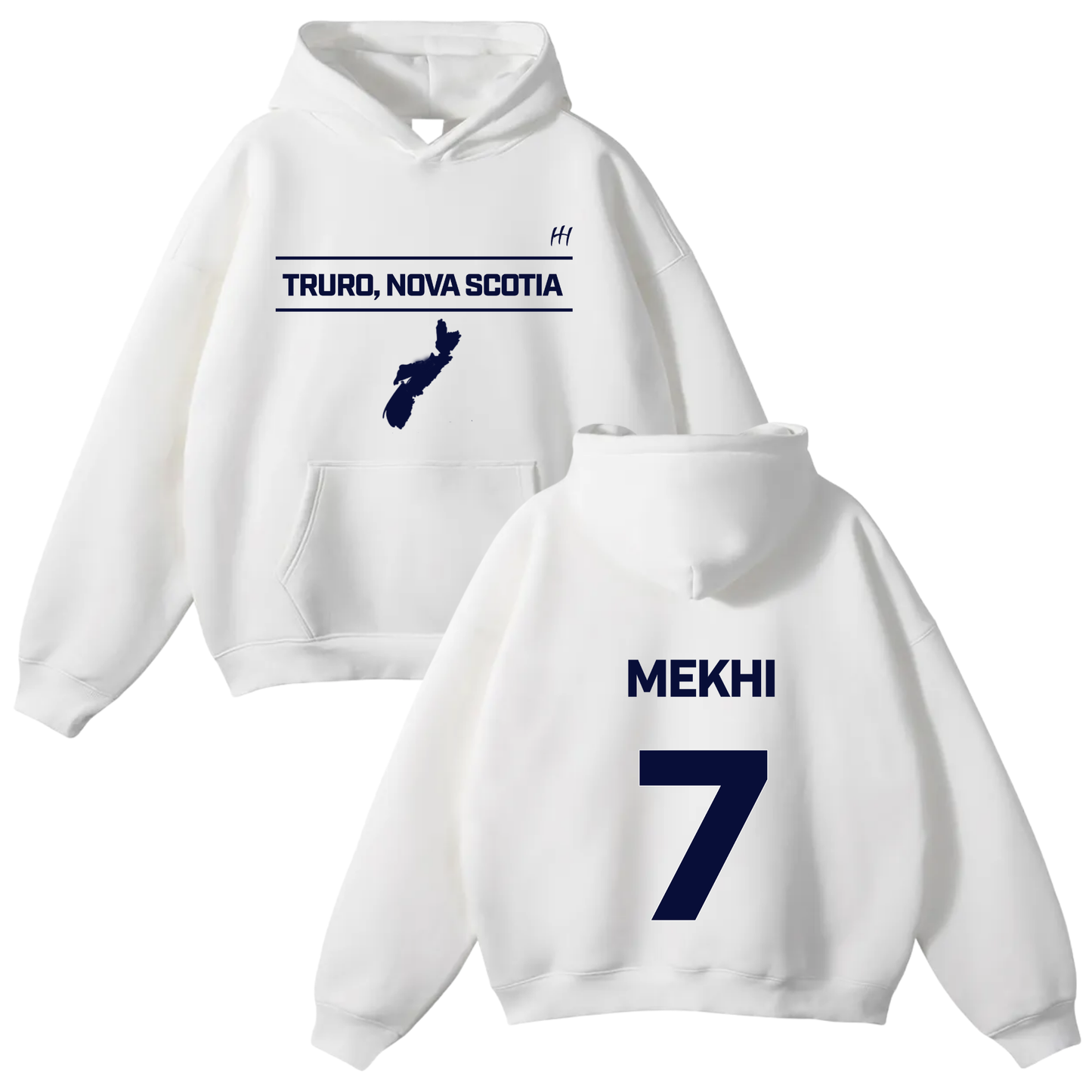 Mekhi Paris Oversize Fleeced Hoodie