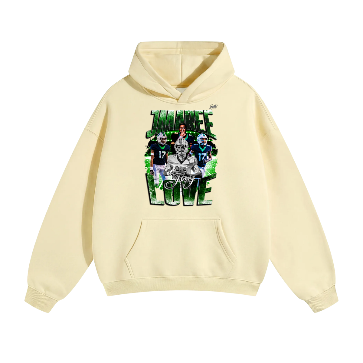 JMaree Love Oversize Fleeced Hoodie