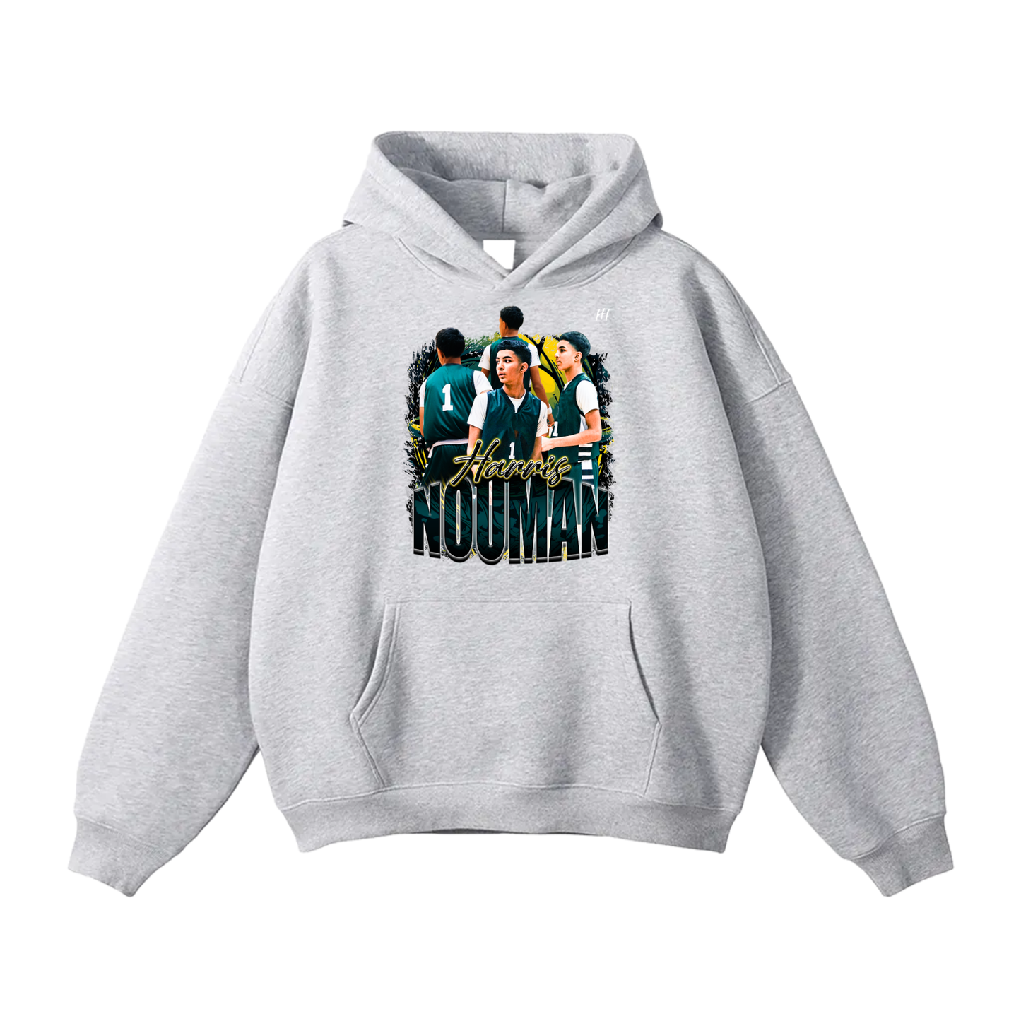 Harris Nouman Oversize Fleeced Hoodie