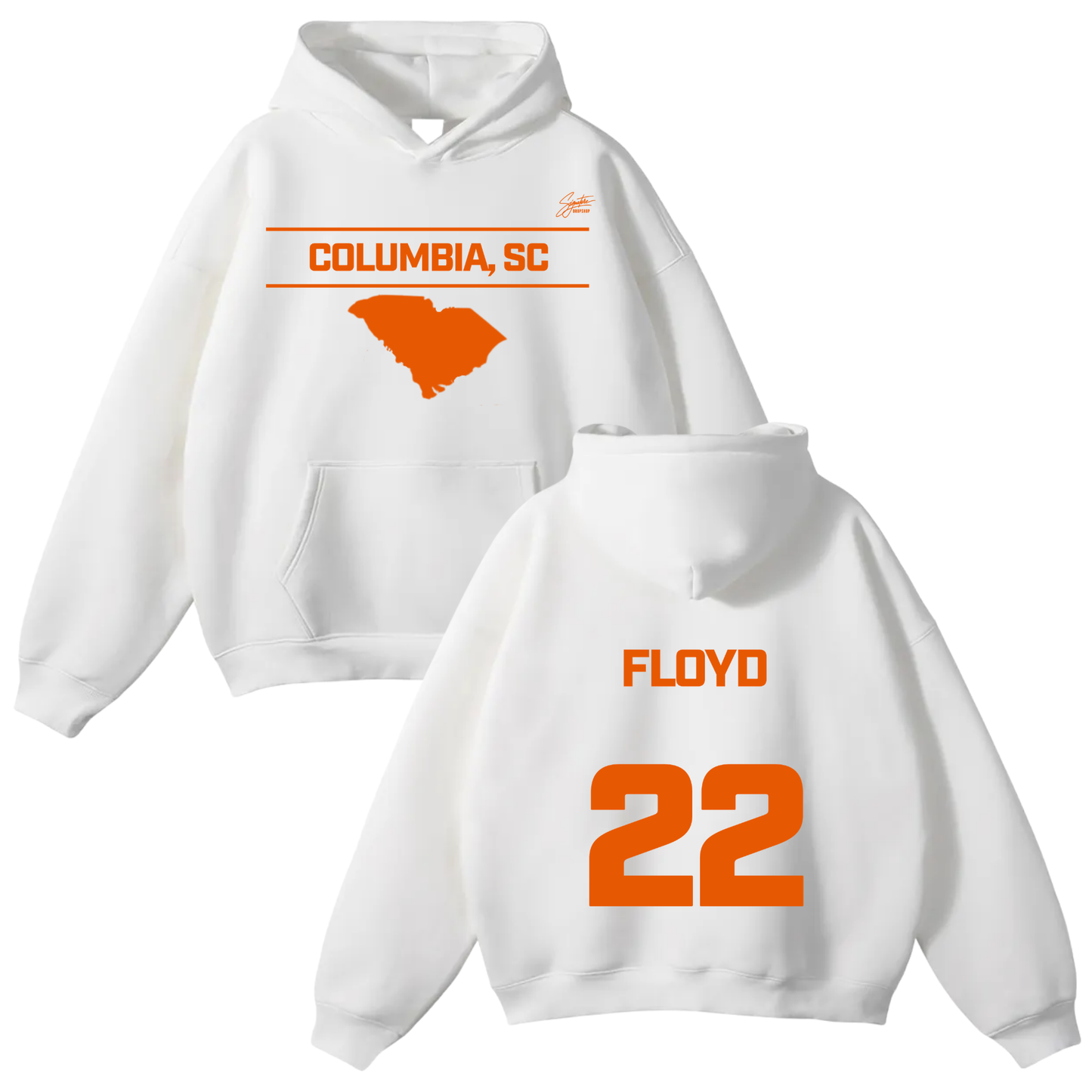 Tootie Floyd Oversize Fleeced Hoodie