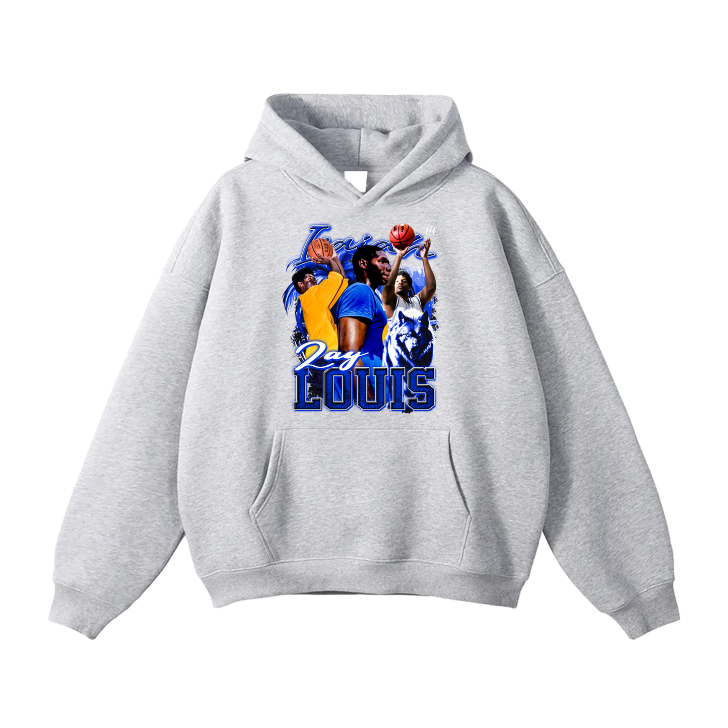 Isaiah Louis Oversize Fleeced Hoodie