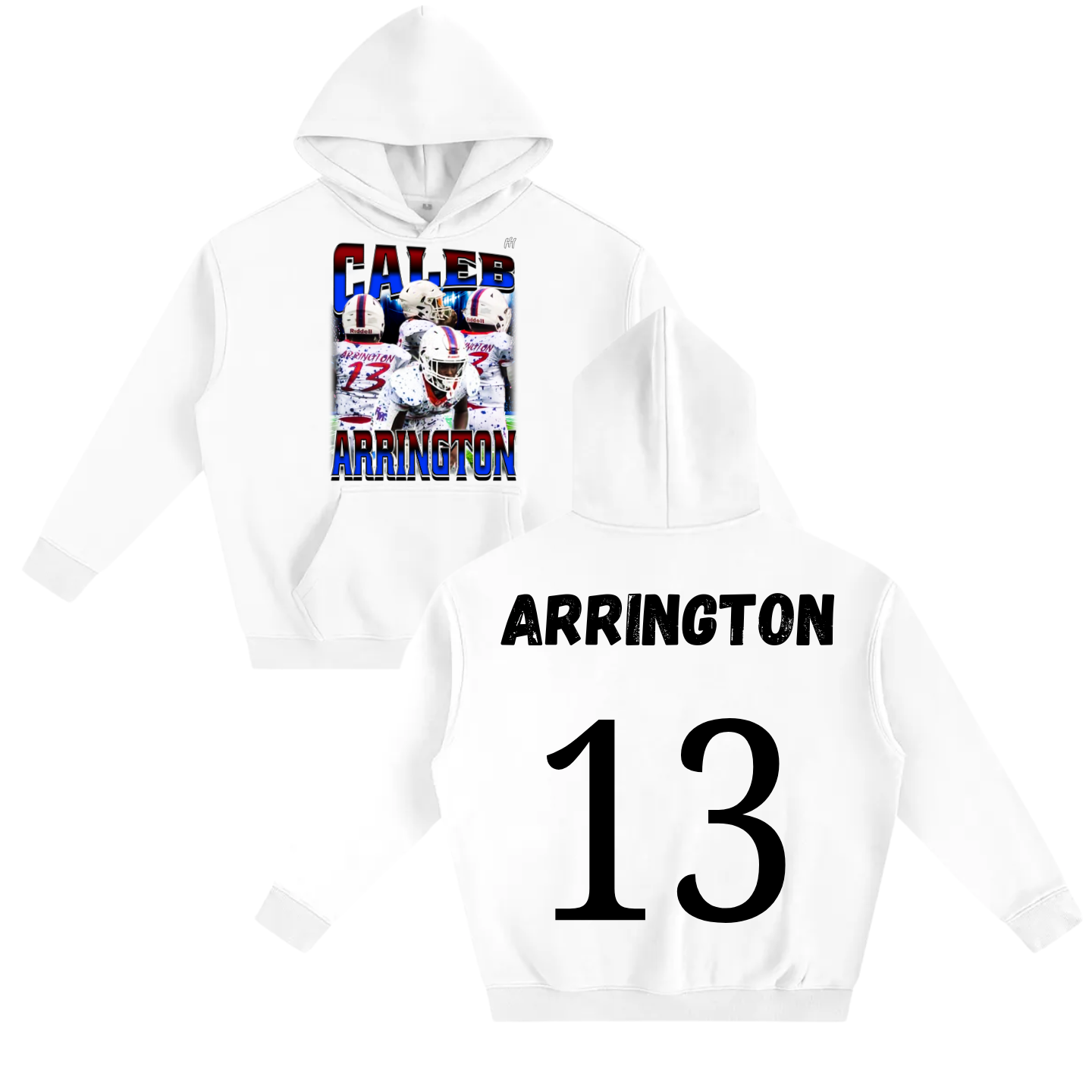 Caleb Arrington Oversize Fleeced Hoodie