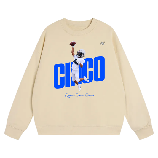 Elijah CINCO Booker Heavyweight Crewneck Sweatshirt