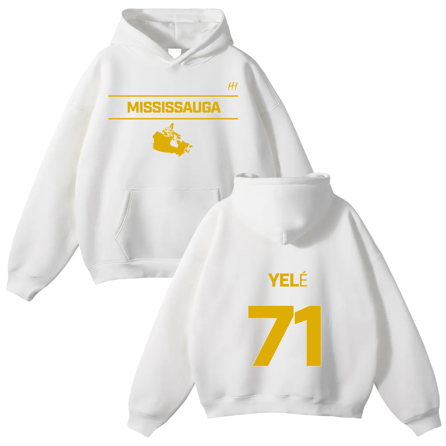 Yelé Martins Oversize Fleeced Hoodie