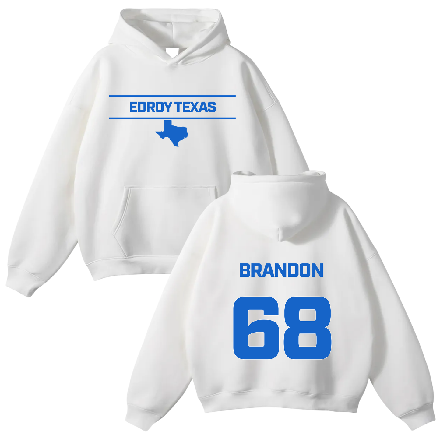 Brandon Ochoa Oversize Fleeced Hoodie