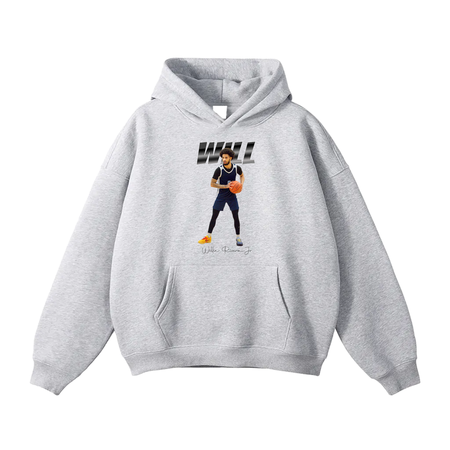 Willie Rivera Jr Oversize Fleeced Hoodie