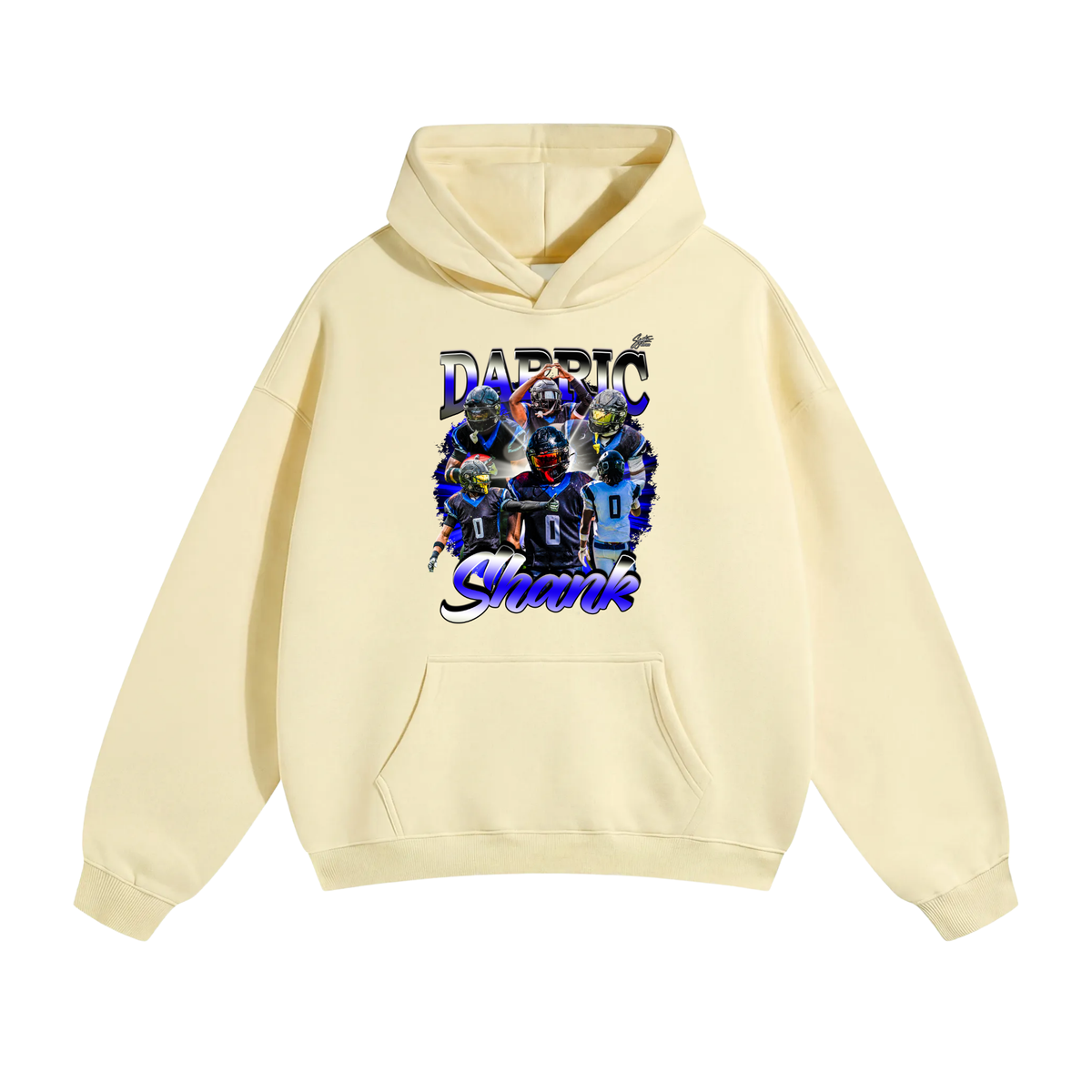 Darric Shank Oversize Fleeced Hoodie
