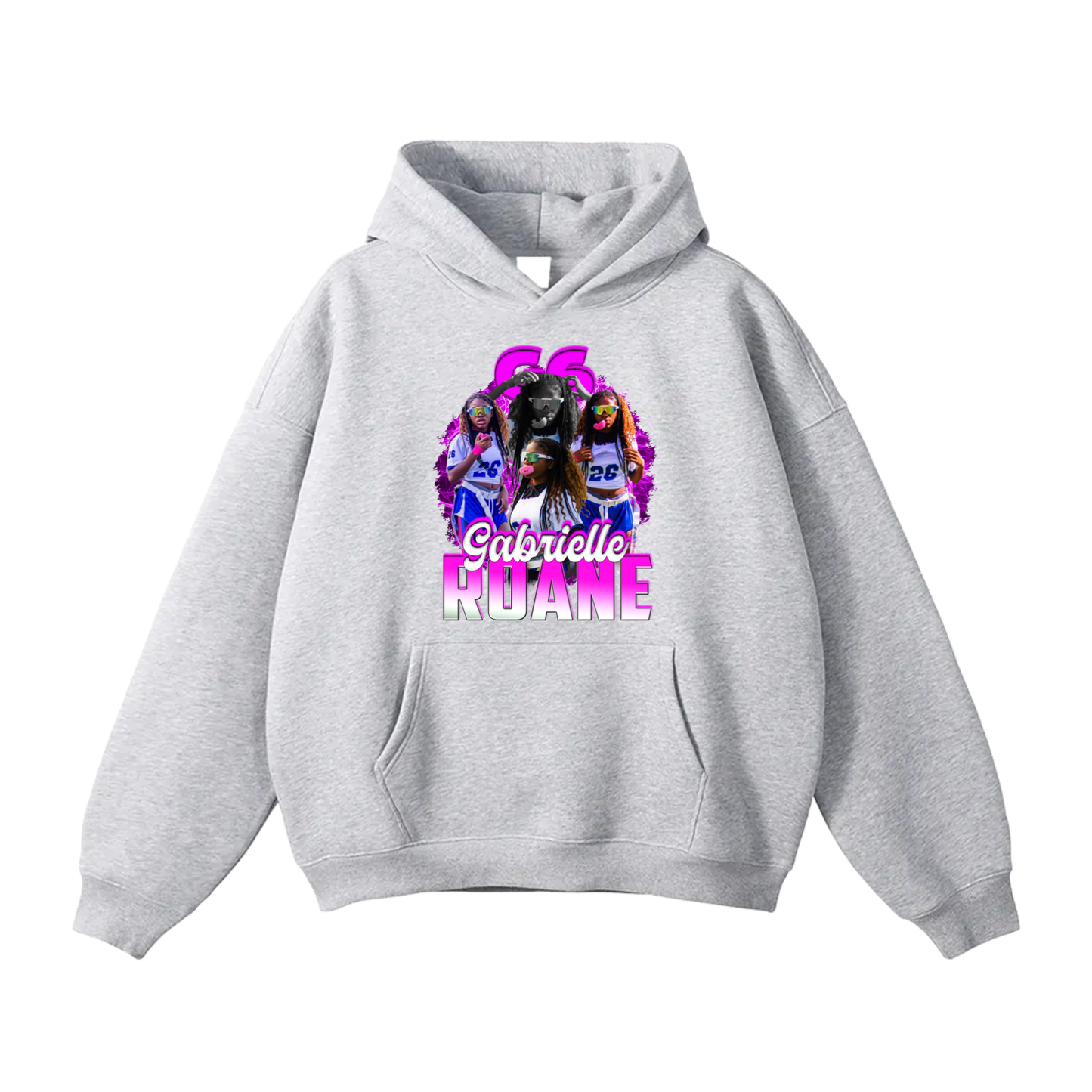 Gabrielle Roane Oversize Fleeced Hoodie