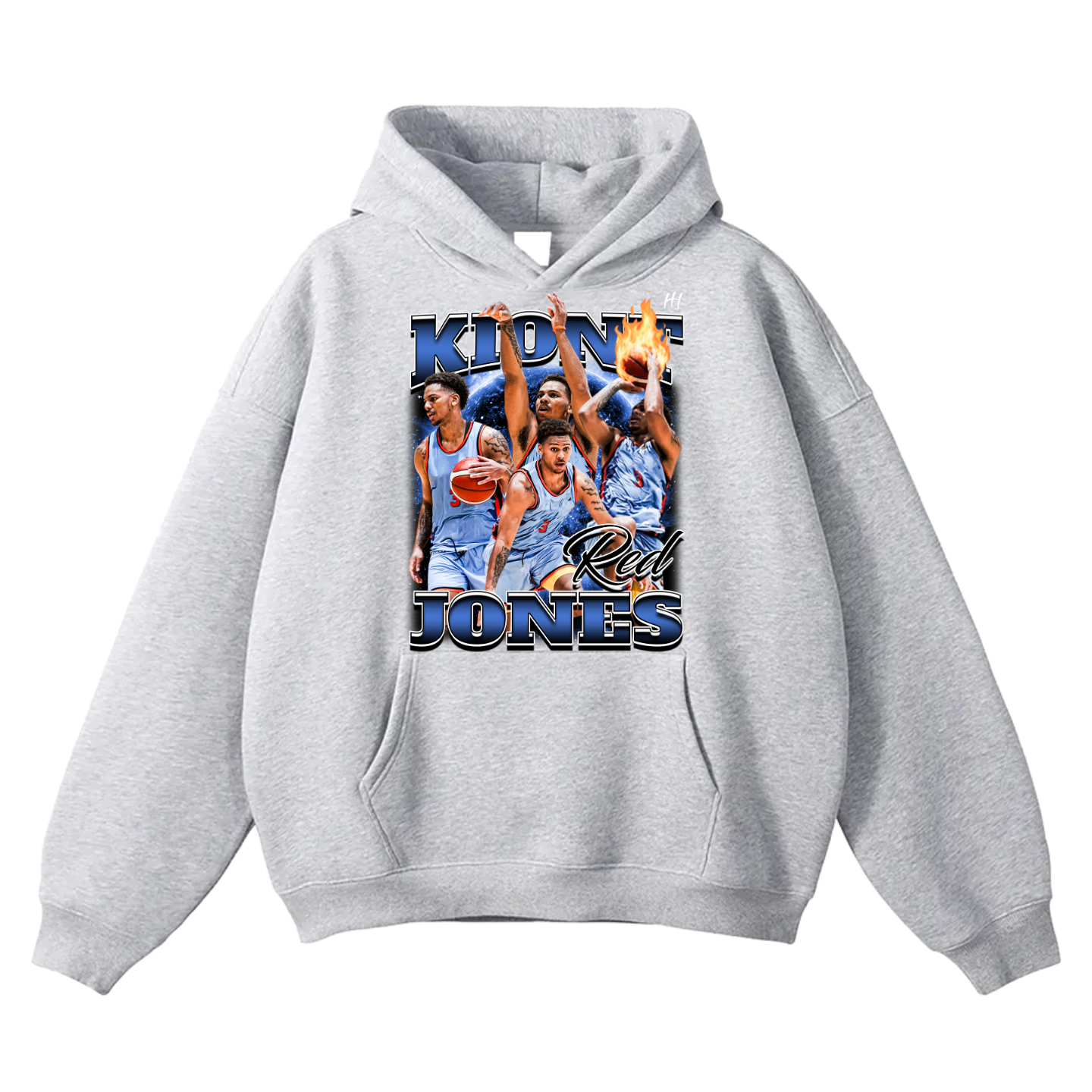Kiont Jones Oversize Fleeced Hoodie