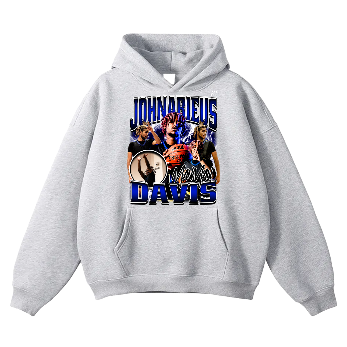 Johnarieus Davis Oversize Fleeced Hoodie