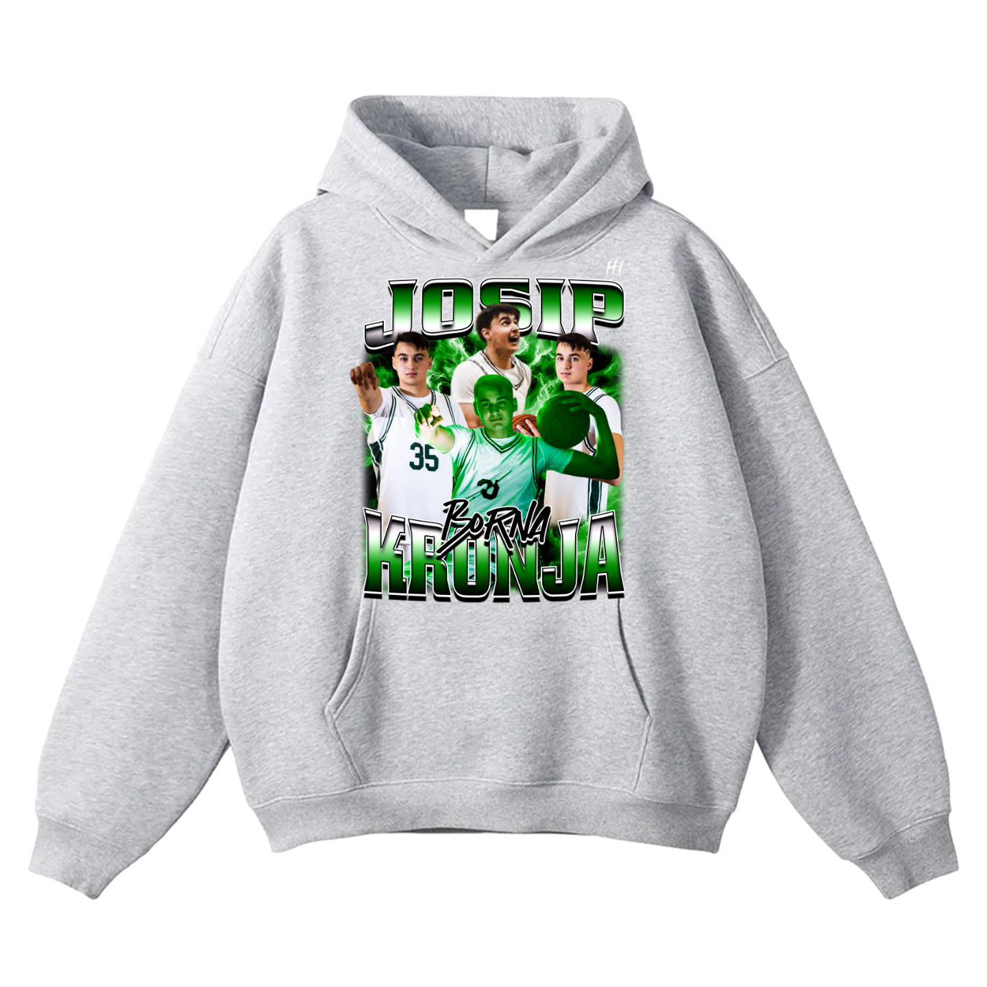 Josip Borna Kronja Oversize Fleeced Hoodie