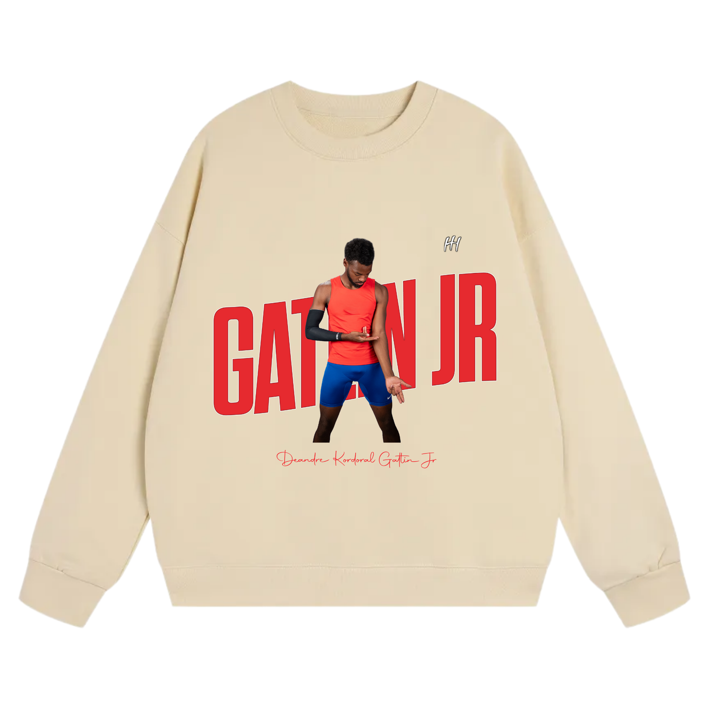 Deandre Kordoral Gatlin Jr Heavyweight Crewneck Sweatshirt