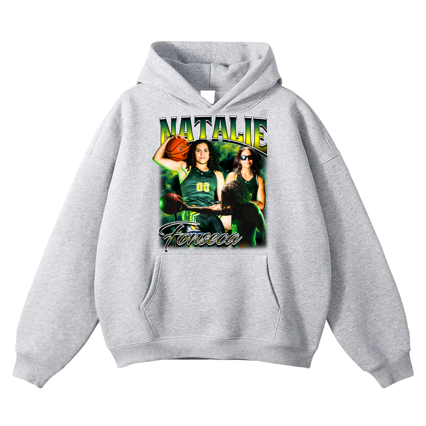 Natalie Fonseca Oversize Fleeced Hoodie