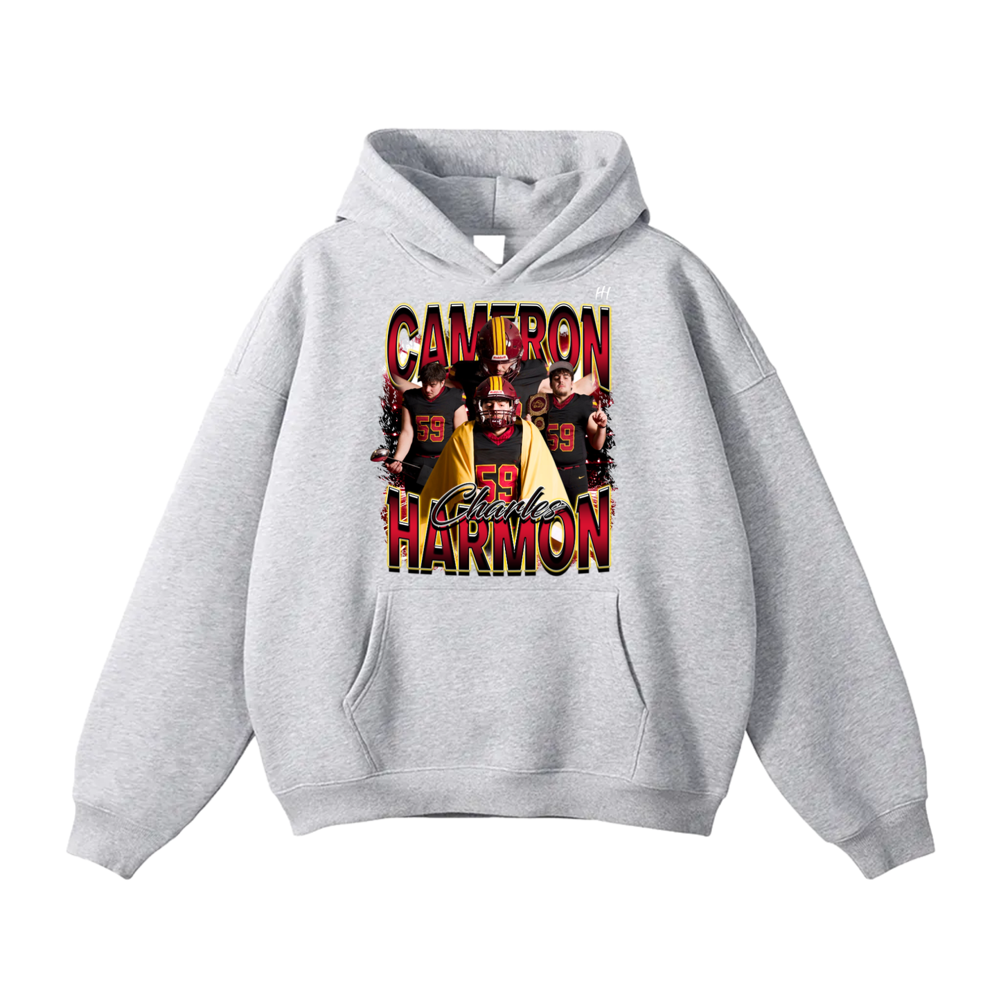 Cameron charles Harmon Oversize Fleeced Hoodie