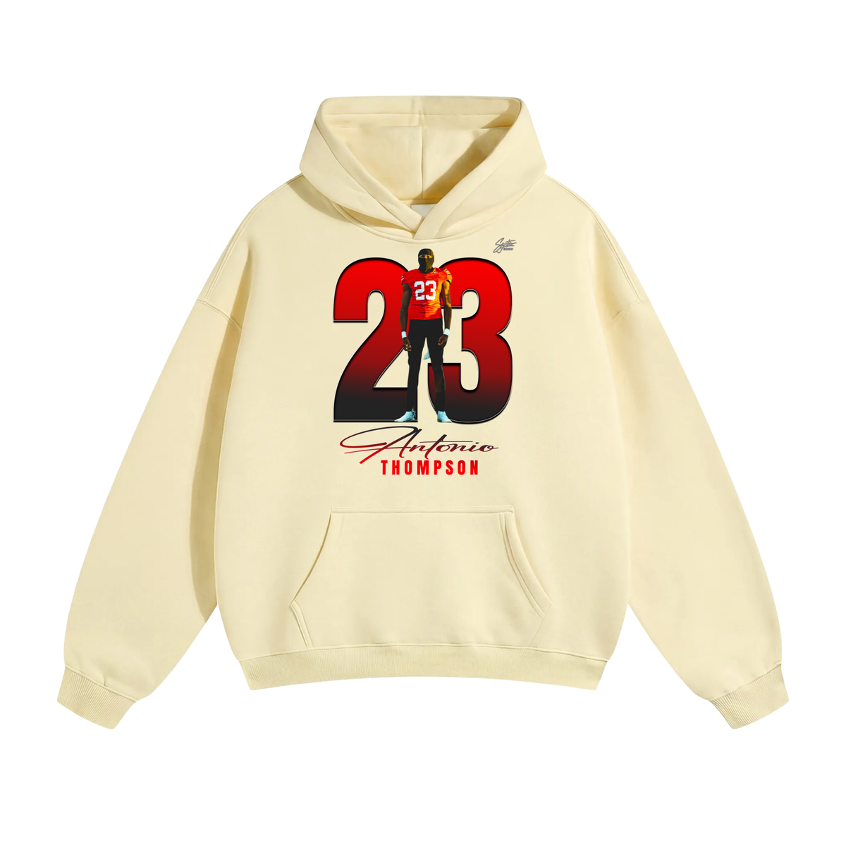 Antonio Thompson Oversize Fleeced Hoodie