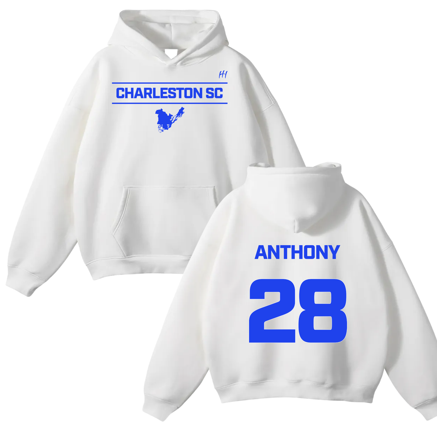 Anthony Harris Oversize Fleeced Hoodie