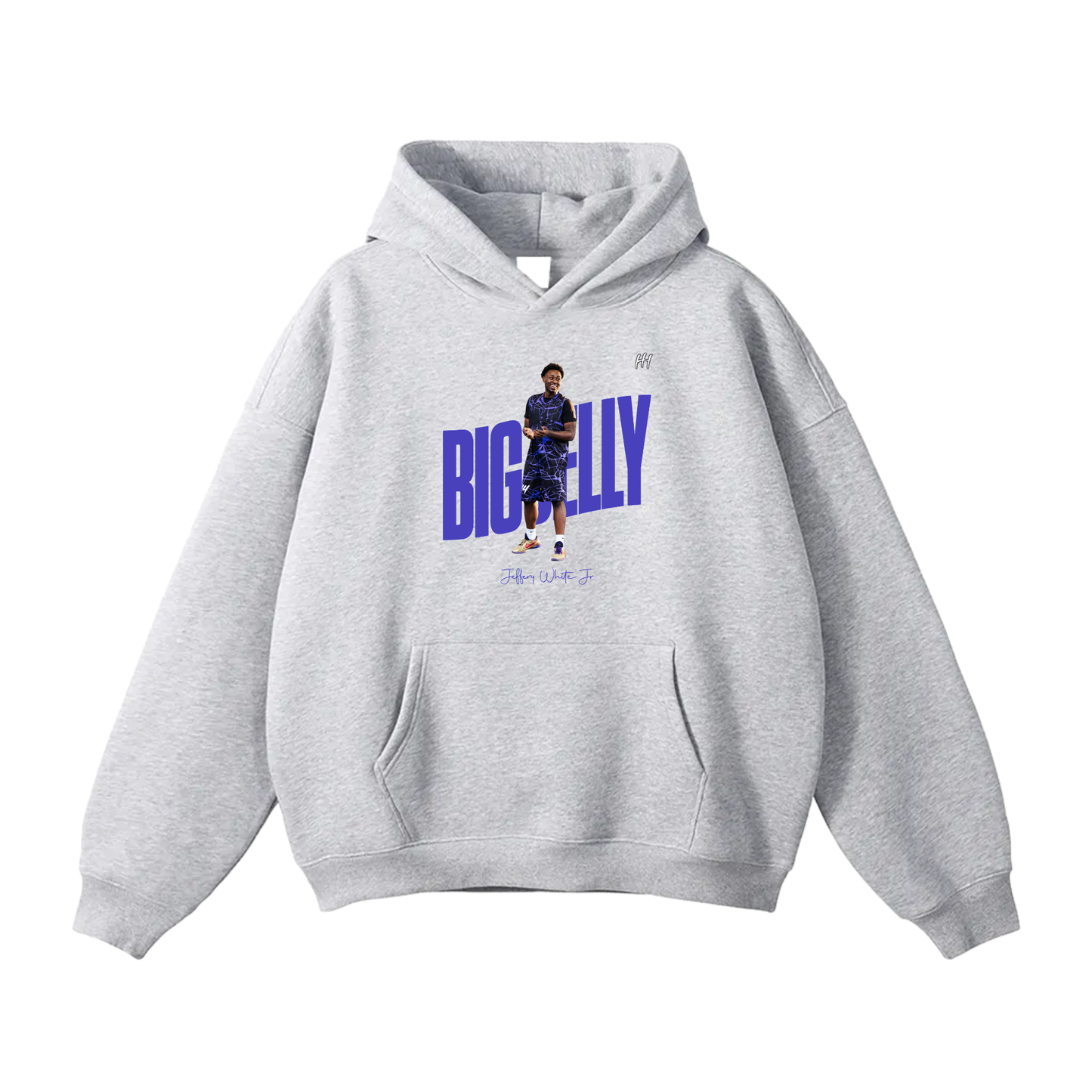 Jeffery White Jr Oversize Fleeced Hoodie