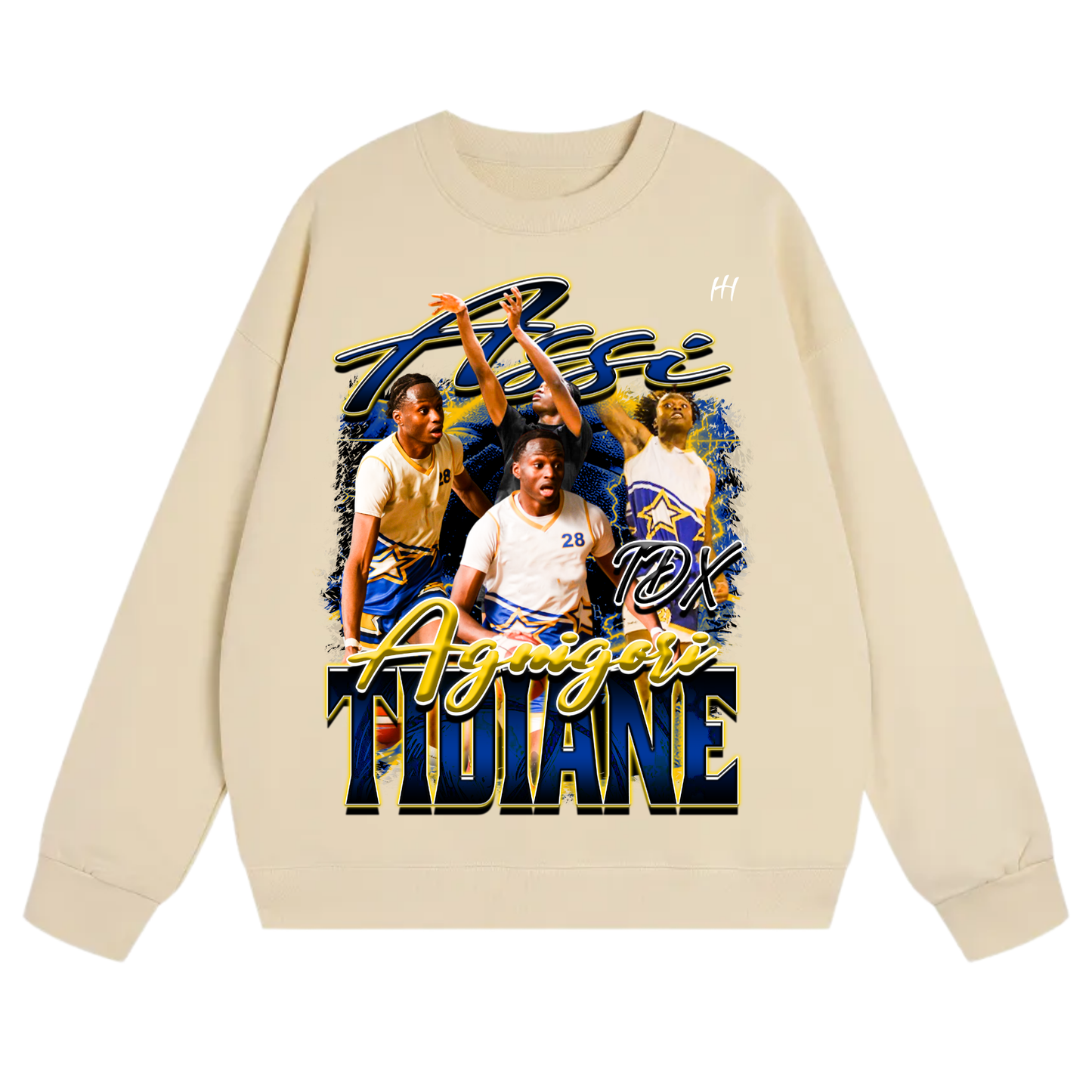Assi Agnigori Tidiane  Heavyweight Crewneck Sweatshirt