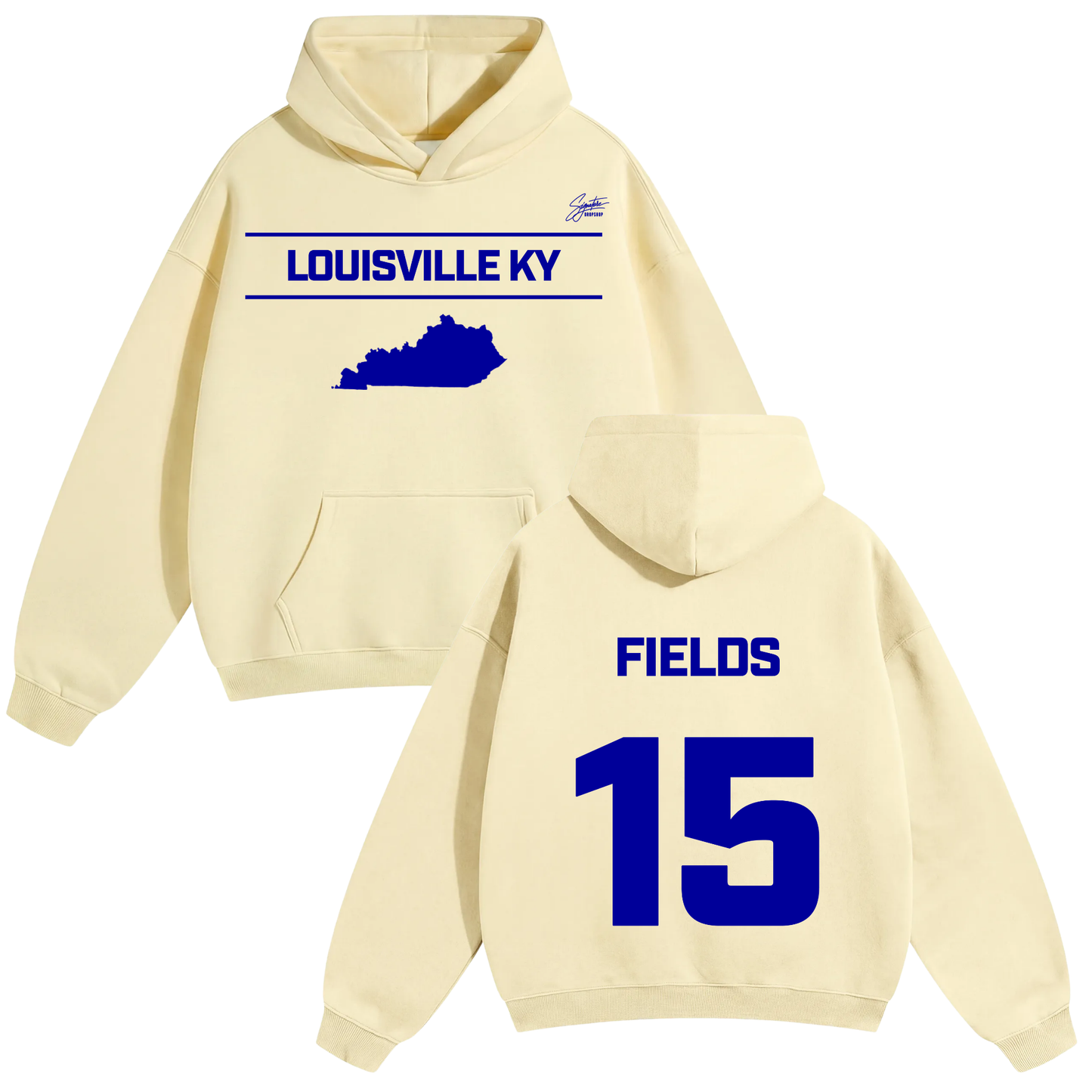 Jy’Ayre Fields Oversize Fleeced Hoodie