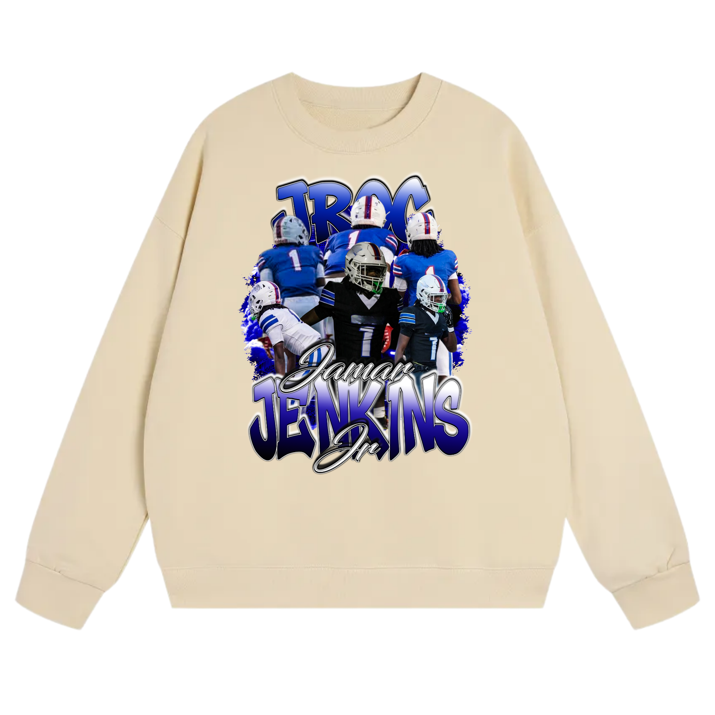 Jamar Jenkins Jr Heavyweight Crewneck Sweatshirt