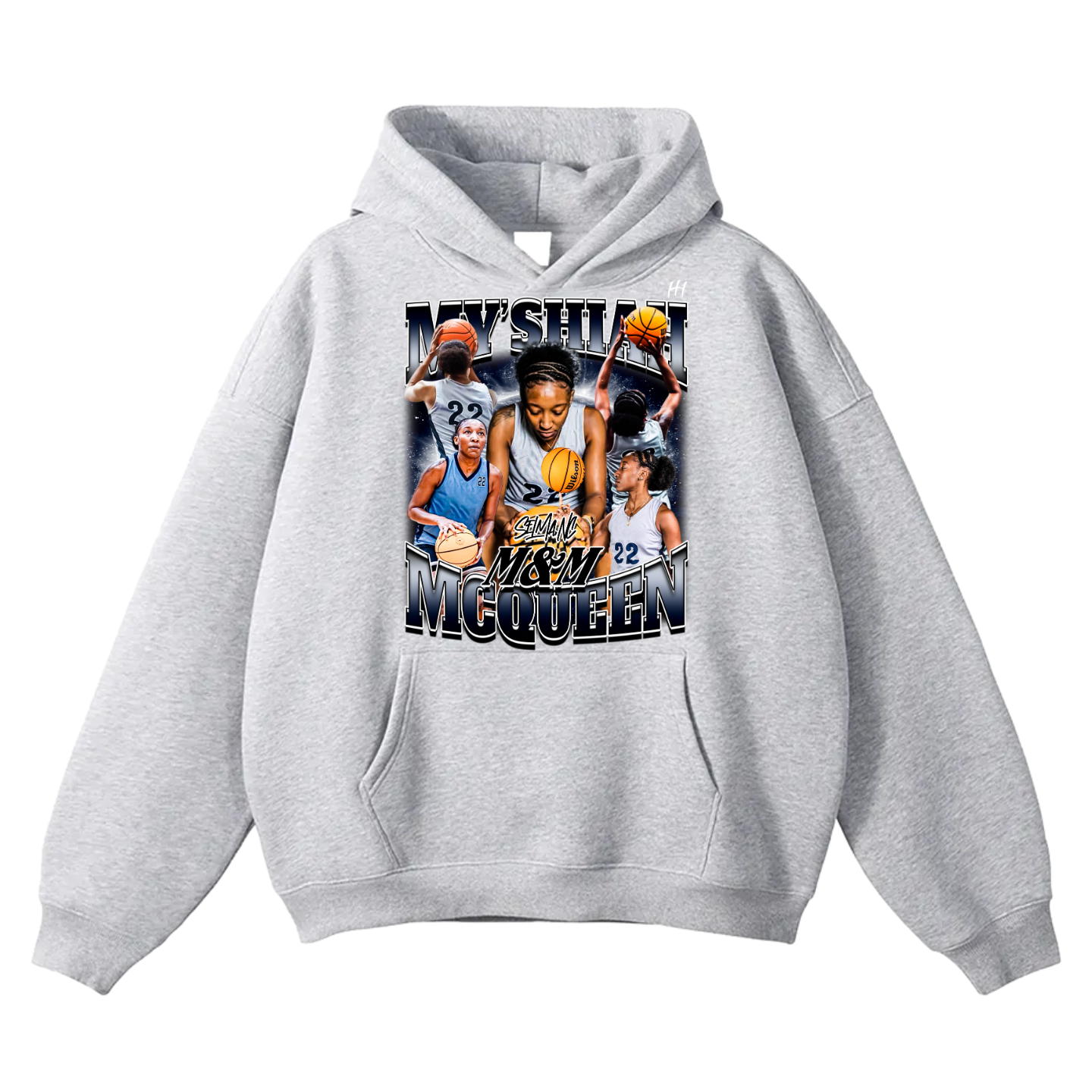 My'Shiah McQueen Oversize Fleeced Hoodie
