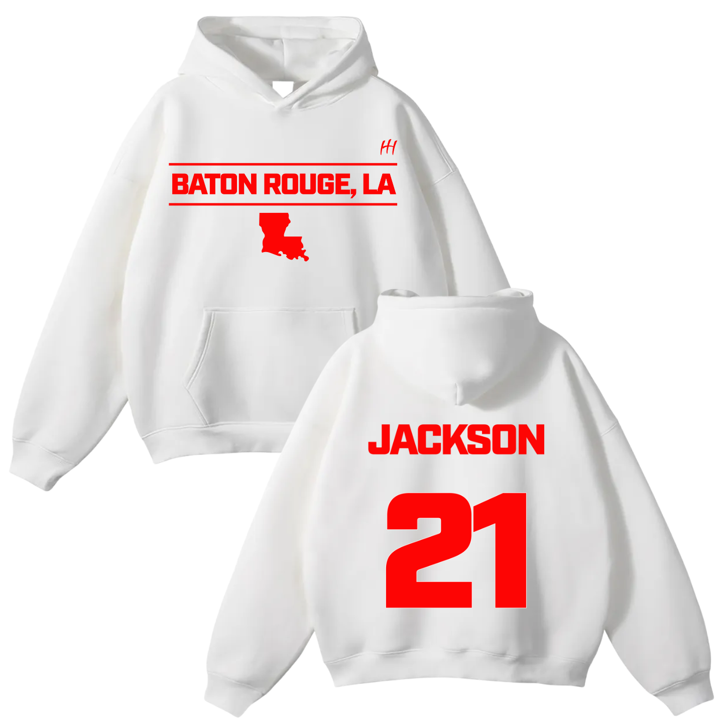Christopher Ryan Jackson Oversize Fleeced Hoodie