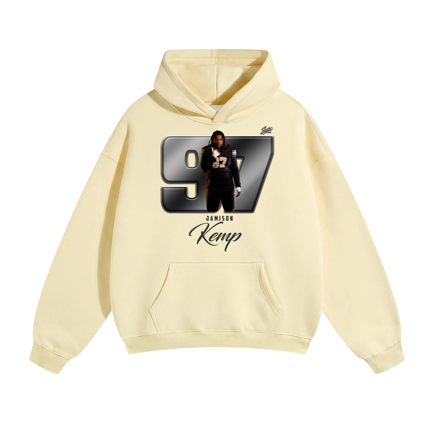 Jamison Kemp Oversize Fleeced Hoodie