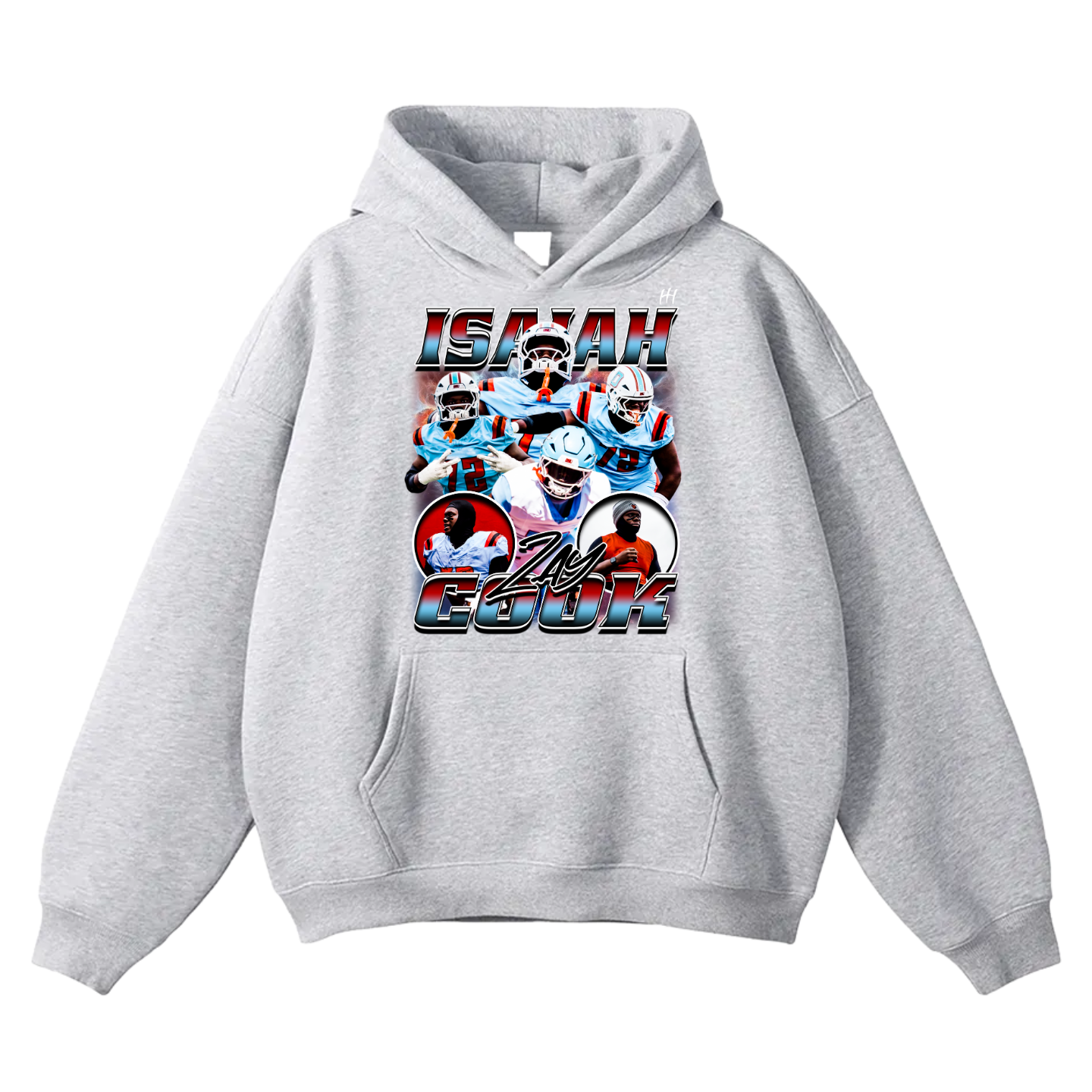 Isaiah Cook Oversize Fleeced Hoodie