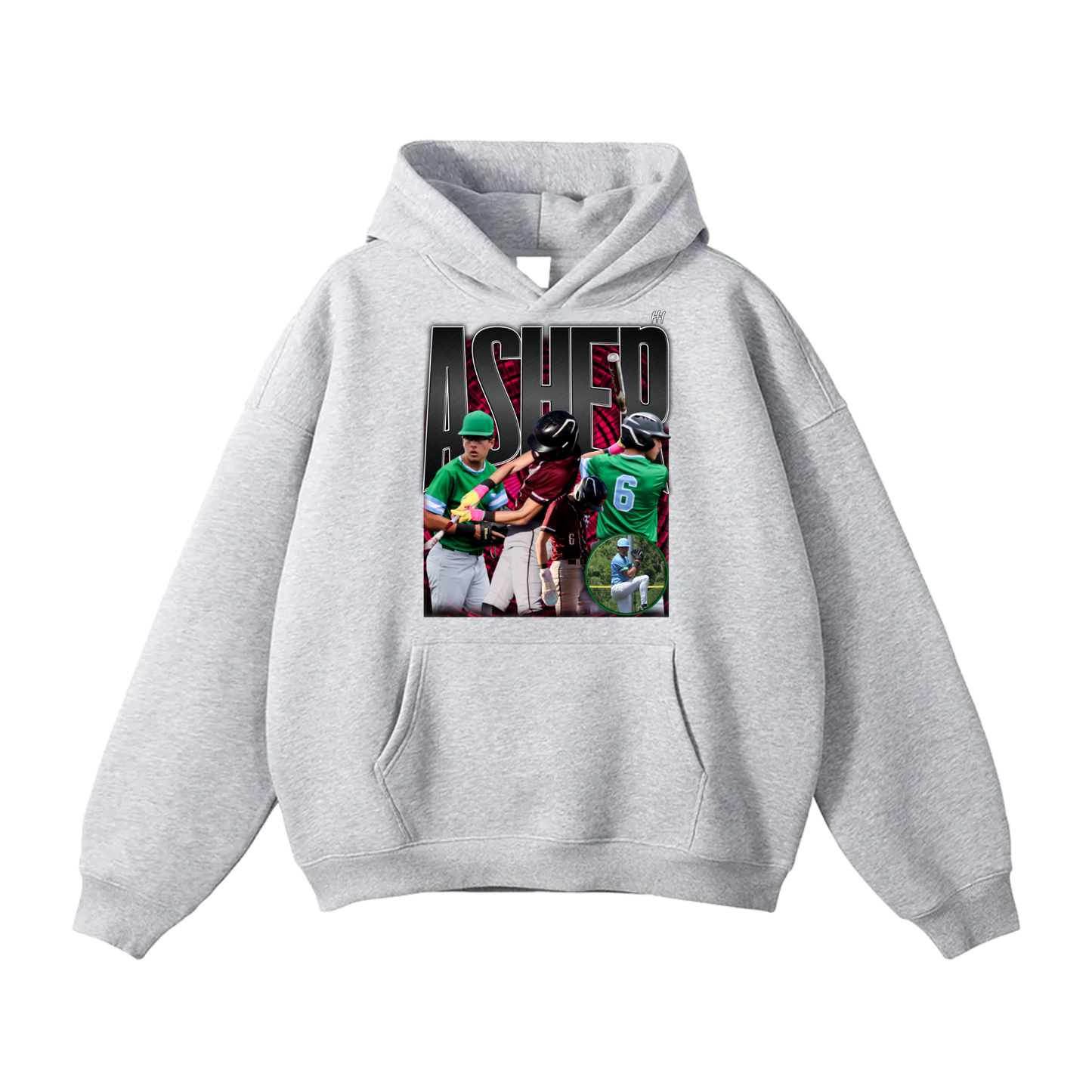 Asher Oversize Fleeced Hoodie